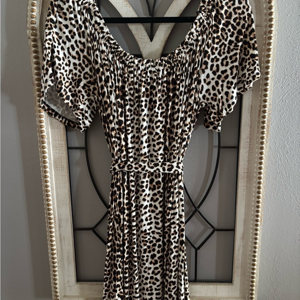 Animal print dress 14/16